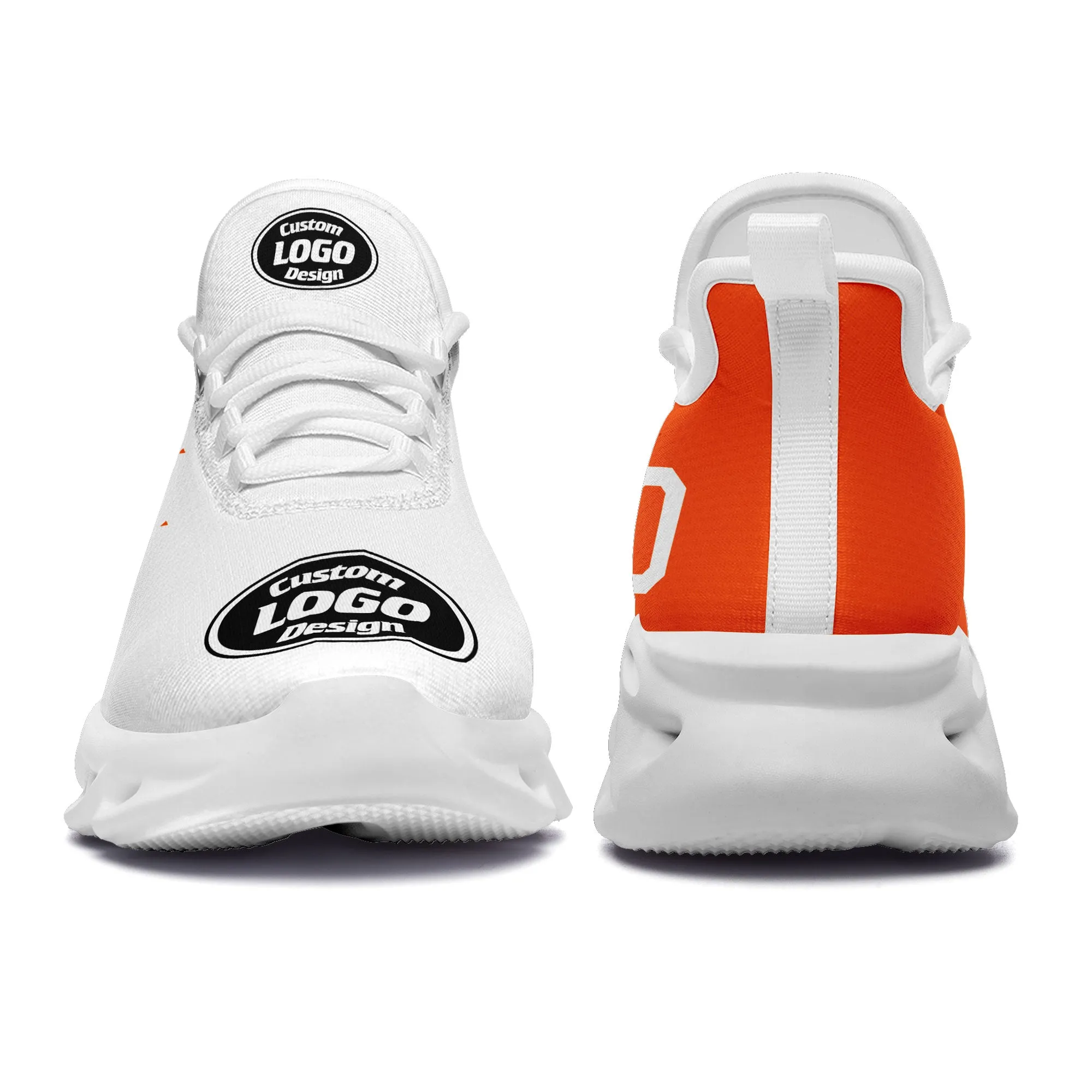 Corporate Gifts,Custom White Orange Jersey MaxSoul Shoes and Hat Combo Offer Personalized ZH-D0b0087-a