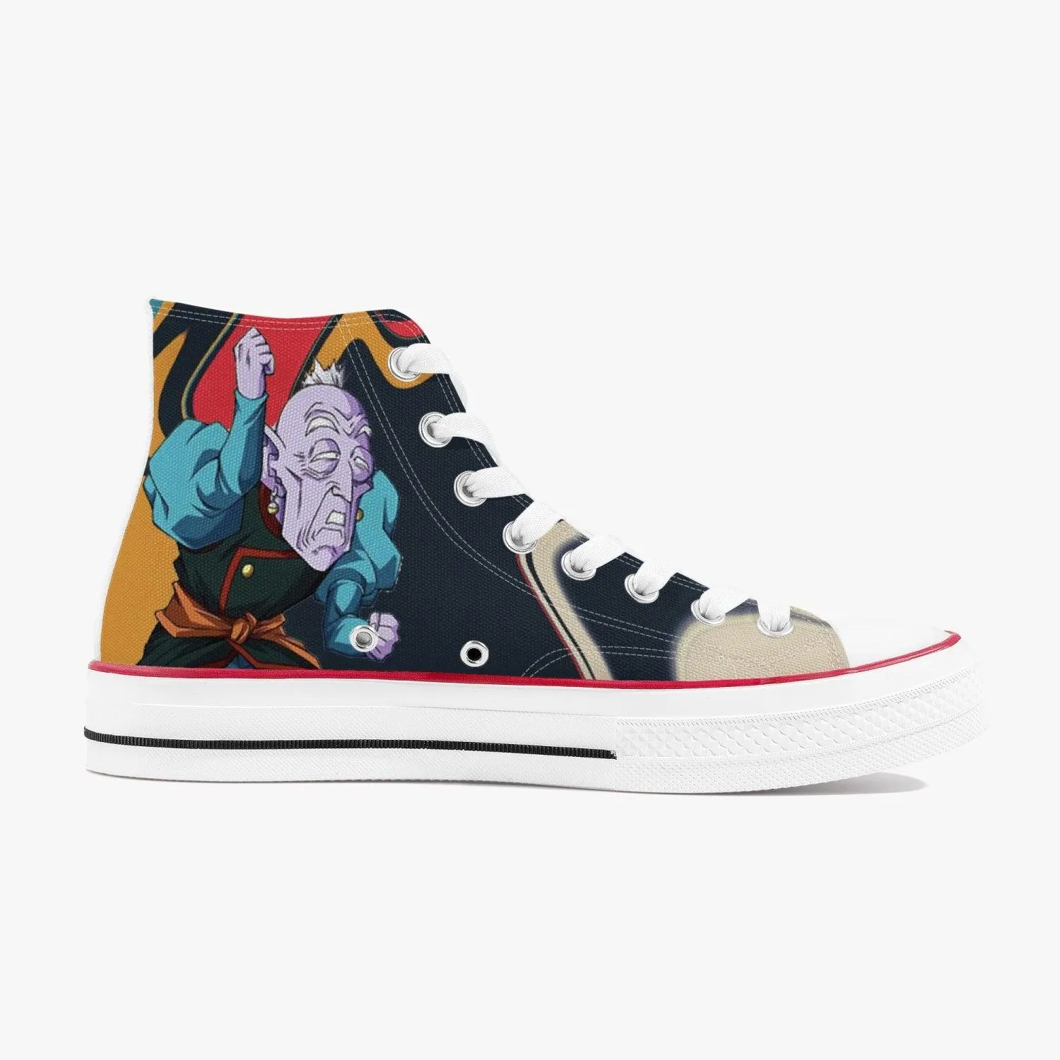 Dragon Ball Z Old Kai A-Star High White Anime Shoes