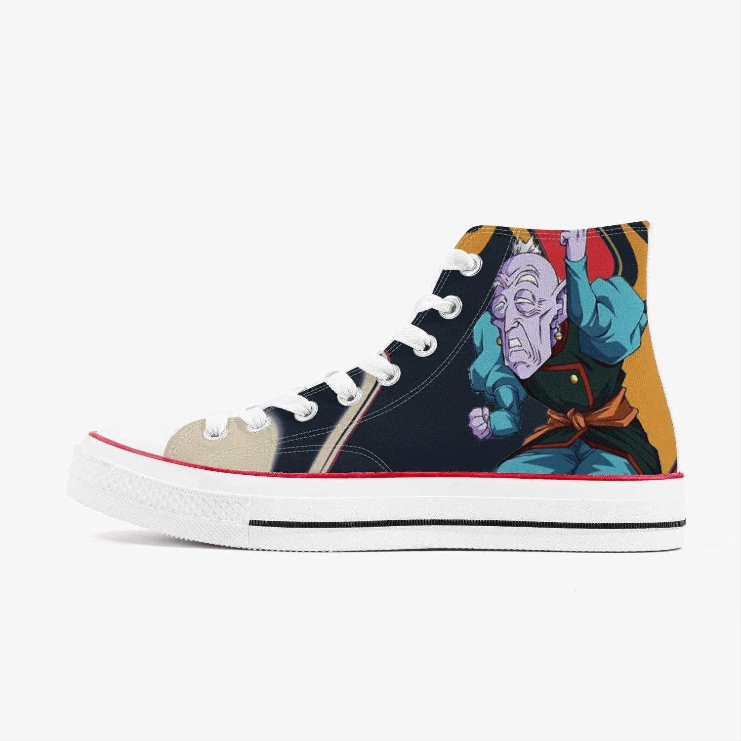 Dragon Ball Z Old Kai A-Star High White Anime Shoes