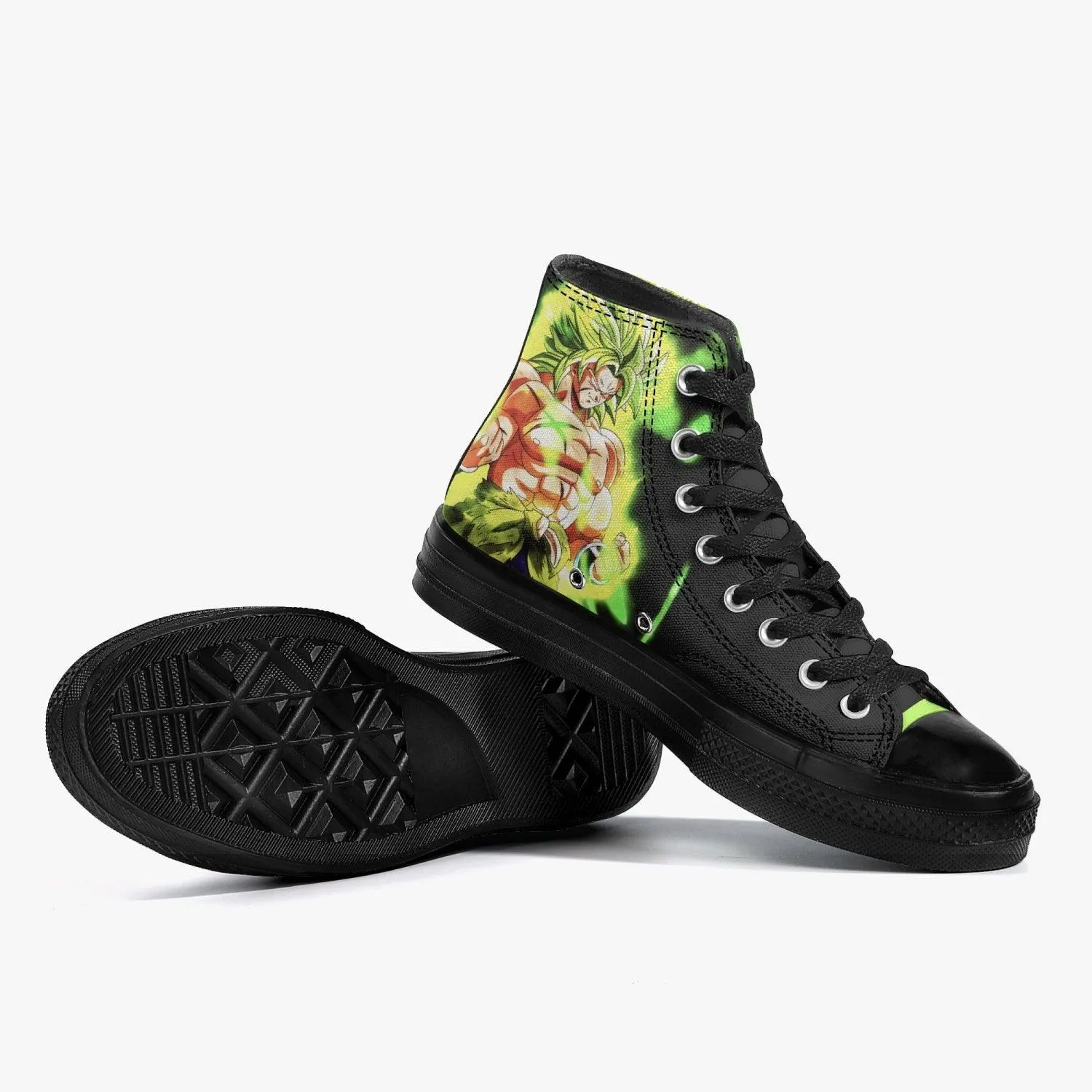 Dragonball Z Broly A-Star High Anime Shoes