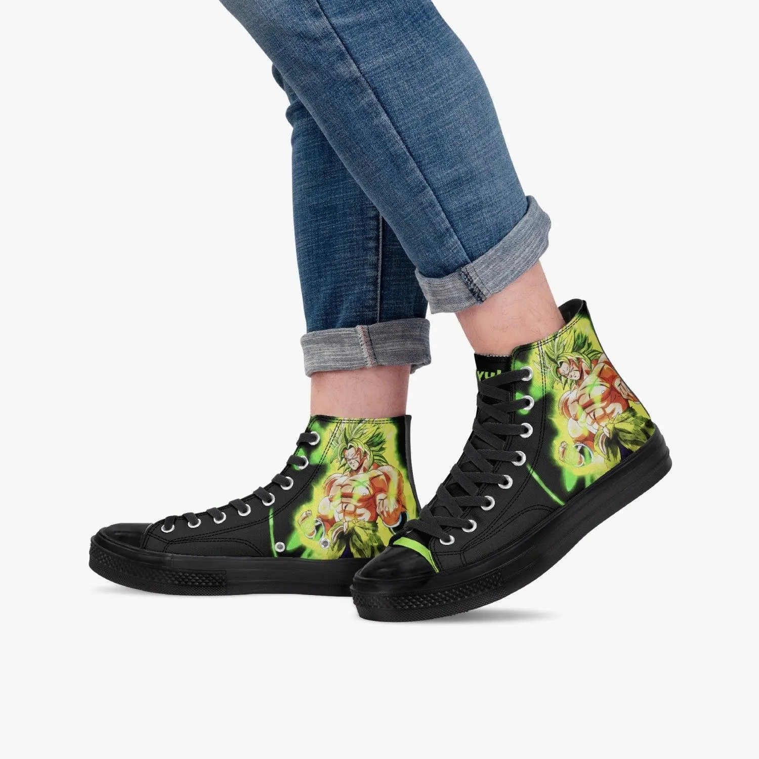 Dragonball Z Broly A-Star High Anime Shoes