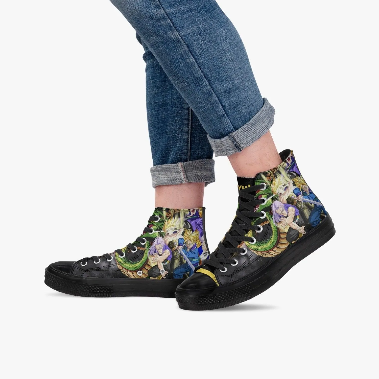 Dragonball Z Trunks A-Star High Anime Shoes