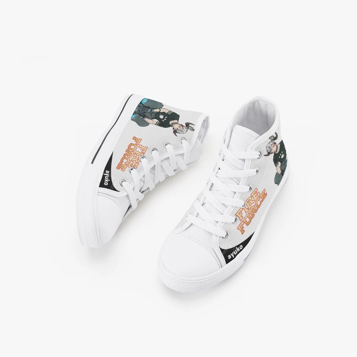 Fire Force Vulcan Kids A-Star High Anime Shoes