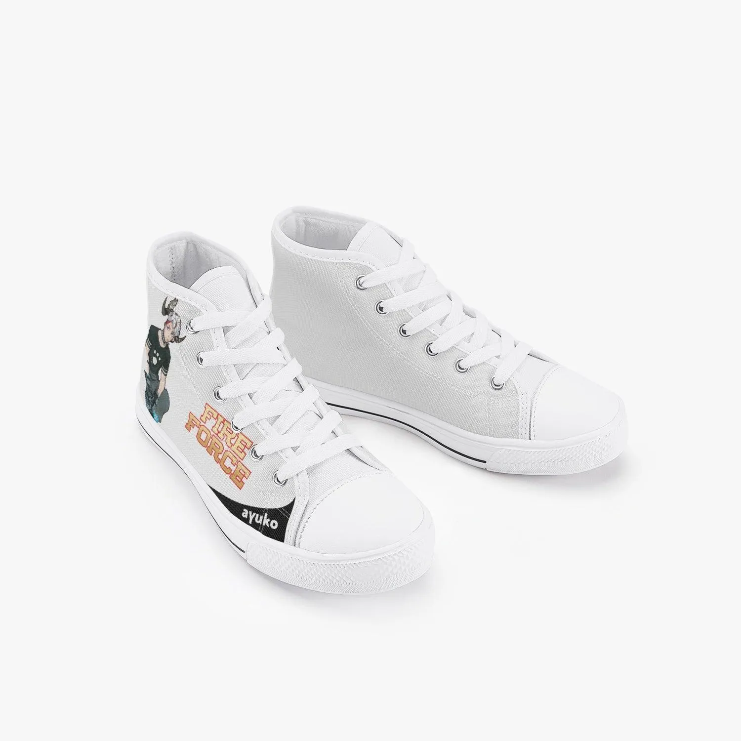 Fire Force Vulcan Kids A-Star High Anime Shoes