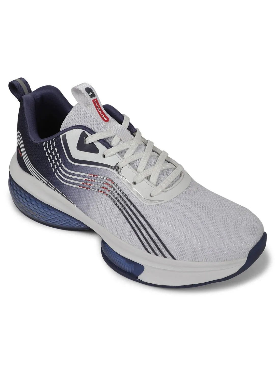 LAM White Men's Running Shoes