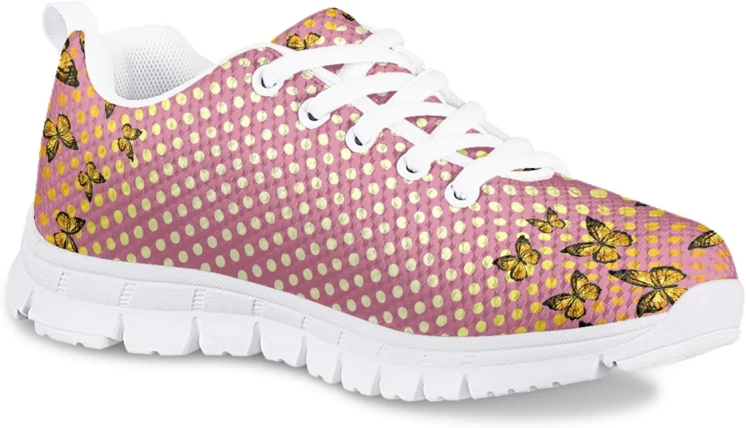 MARSVOVO Boys Girls Walking Shoes Non Slip Flexible Athletic Lightweight Breathable Printed Kids Running Shoes Most Comfortable Black White Sole Casual Fashion Non Slip Sport Kids Sneakers