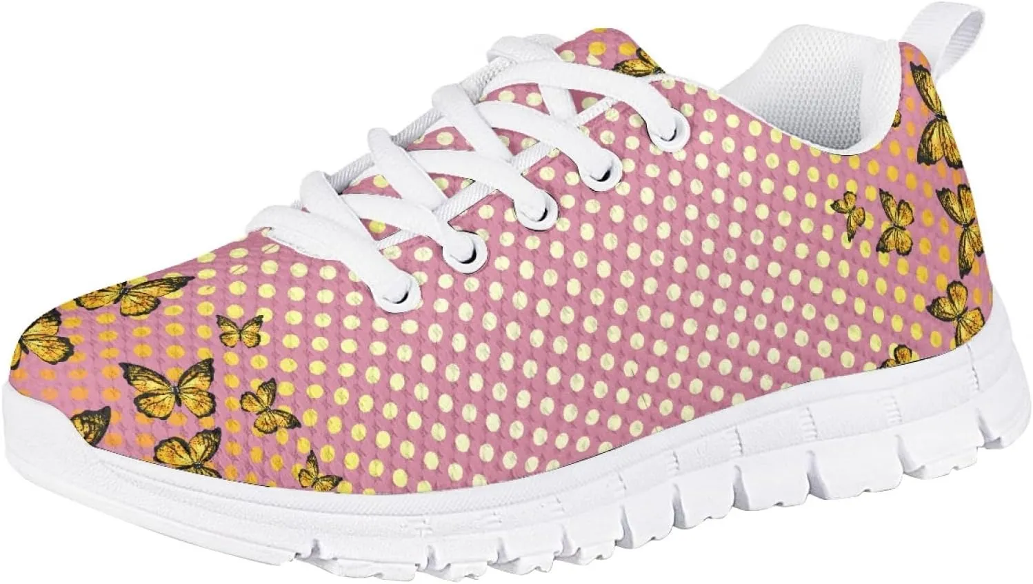 MARSVOVO Boys Girls Walking Shoes Non Slip Flexible Athletic Lightweight Breathable Printed Kids Running Shoes Most Comfortable Black White Sole Casual Fashion Non Slip Sport Kids Sneakers