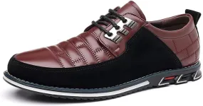 Men's Casual Shoes, Loafers & Slip-Ons Fashion Business Luxury Dress Office Loafers Flat Men's Sneakers