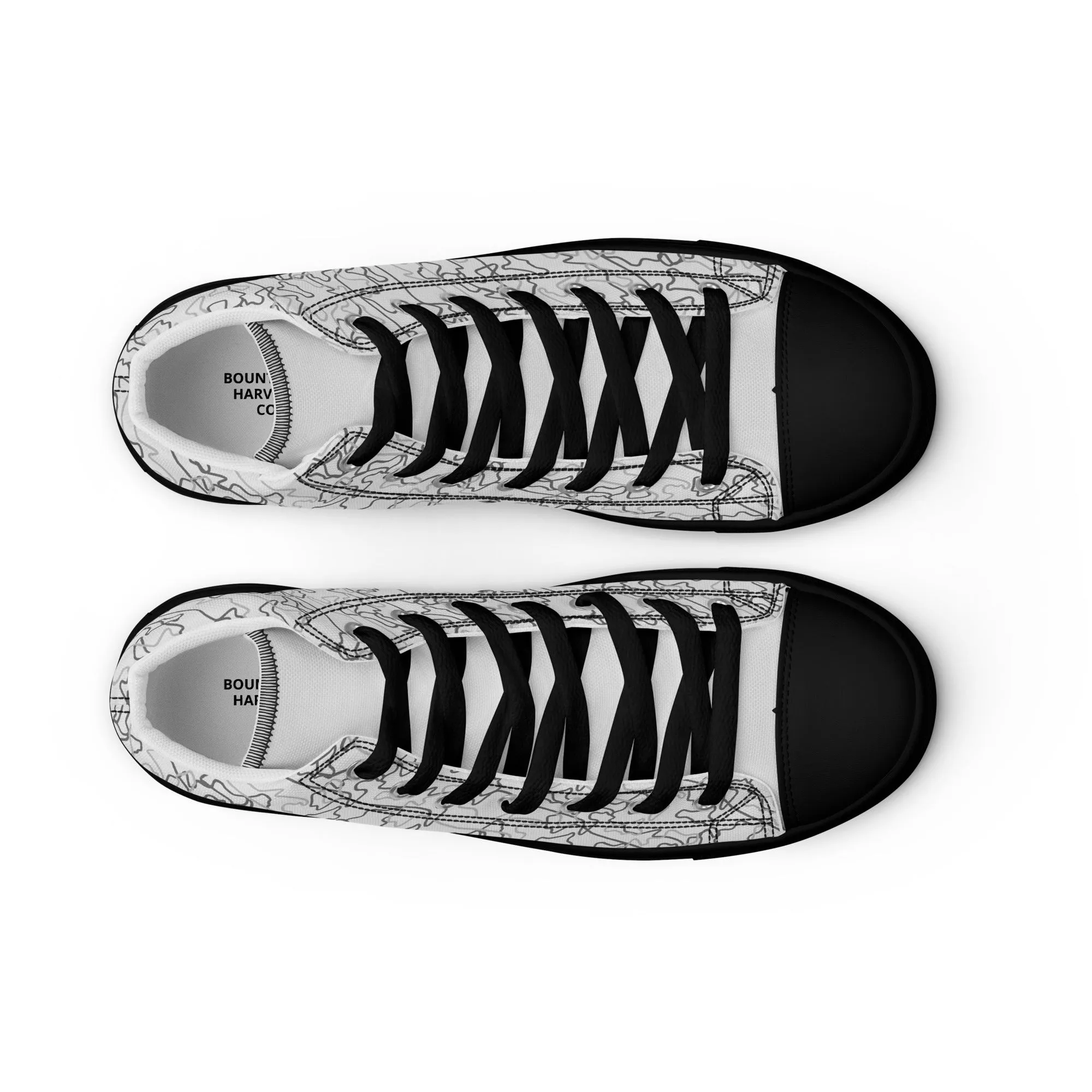 NEO CAMO Men’s high top canvas shoes