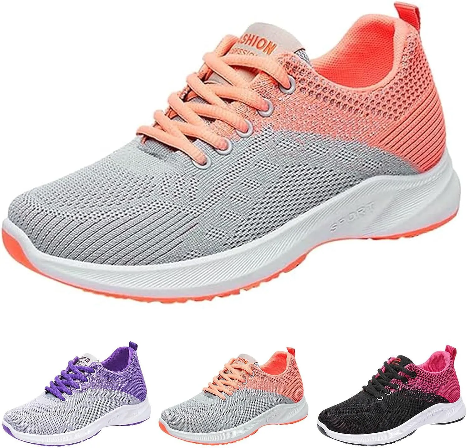 Orthopedic Shoes for Women Running Walkingshoes Comfort Orthowear Wide Toe Box Tennis Shoes Lightweight Slip On Zapatos Ortopédicos para Mujer
