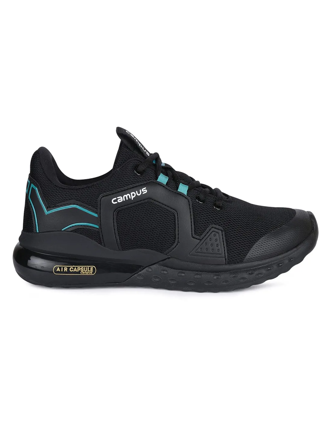 PATRIK PRO Black Men's Sports Shoes