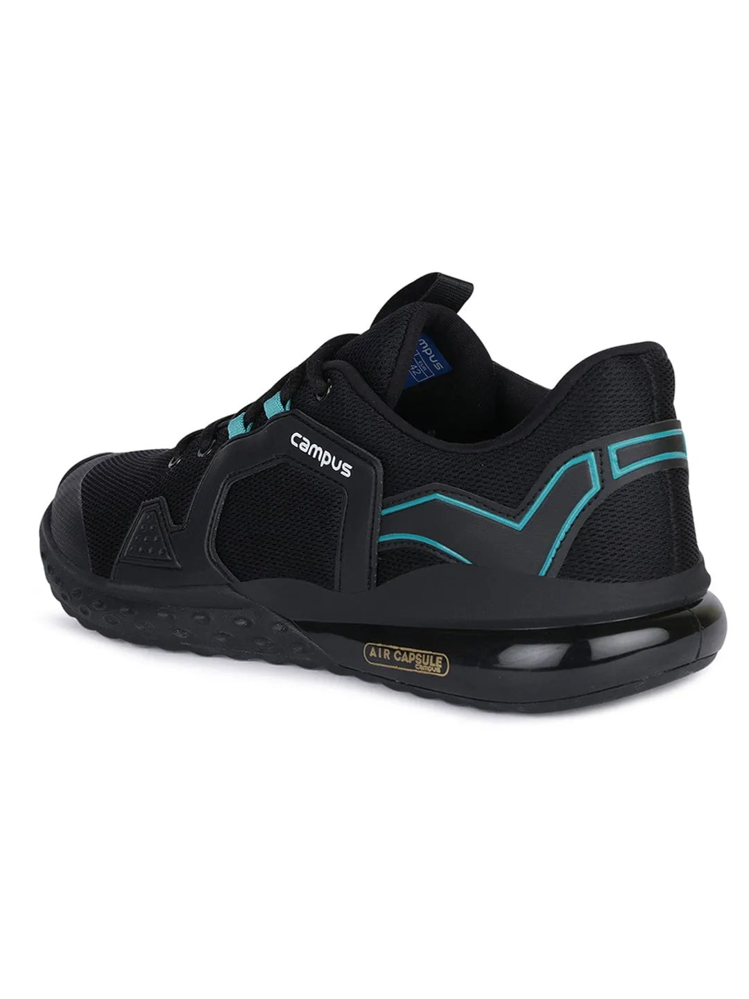 PATRIK PRO Black Men's Sports Shoes