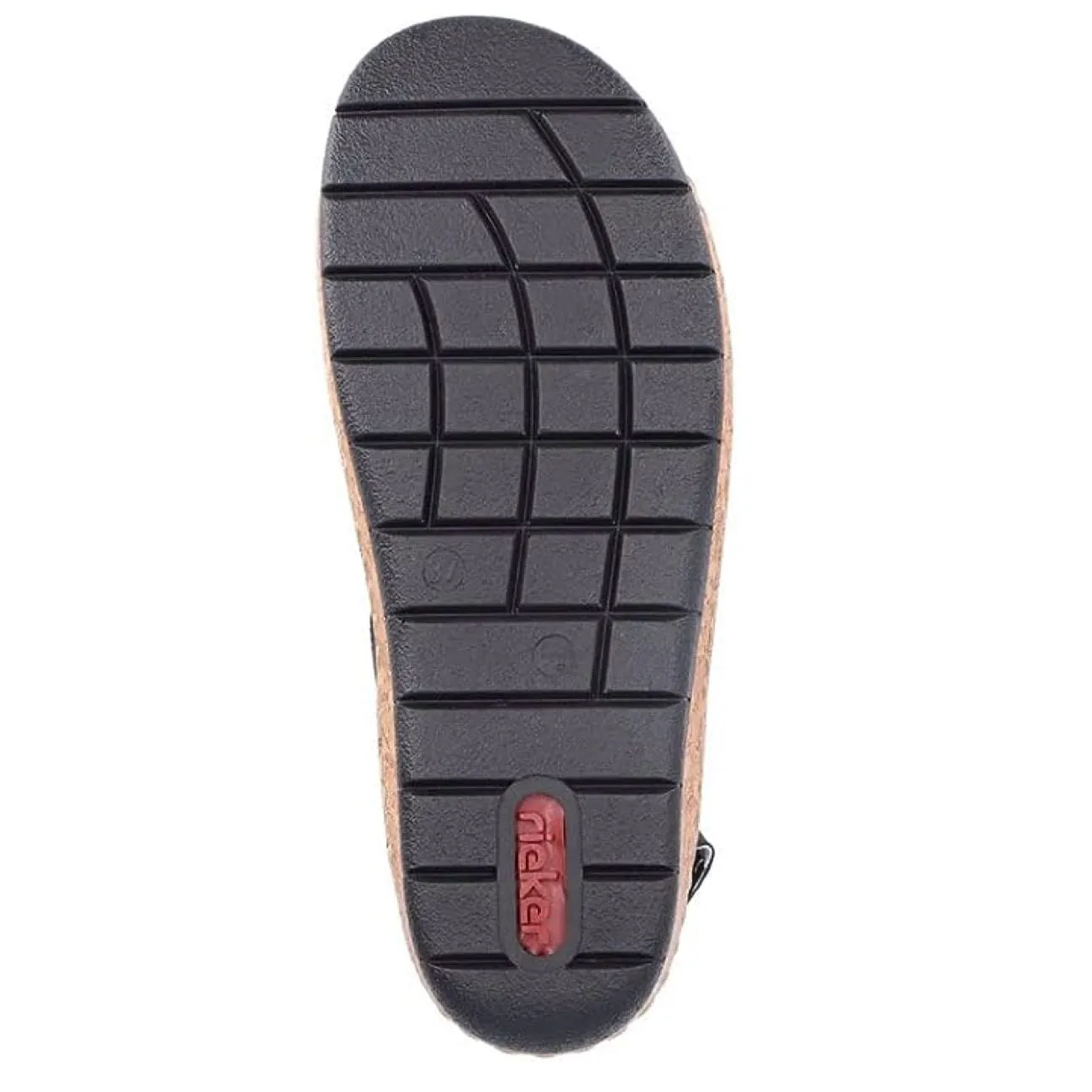 Rieker Pazifik Sandal Leather Navy
