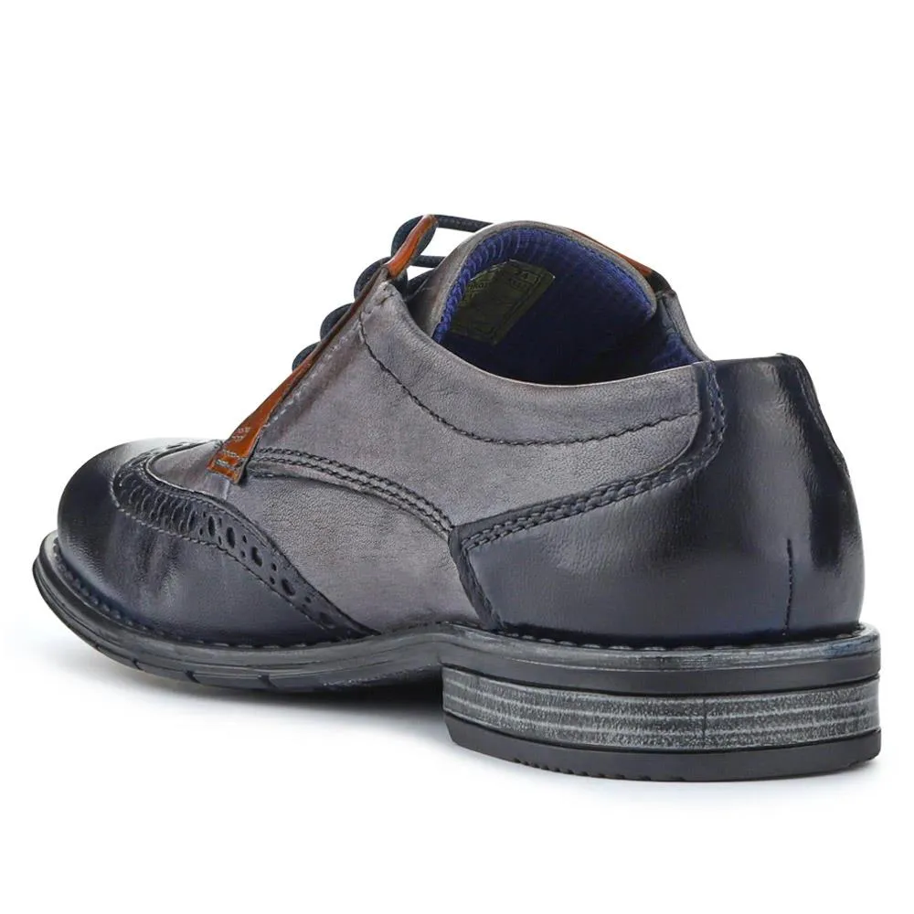 Smart Leather Wingtip Shoes - BUG41500 / 326 717