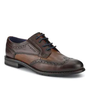 Smart Leather Wingtip Shoes - BUG41500 / 326 717