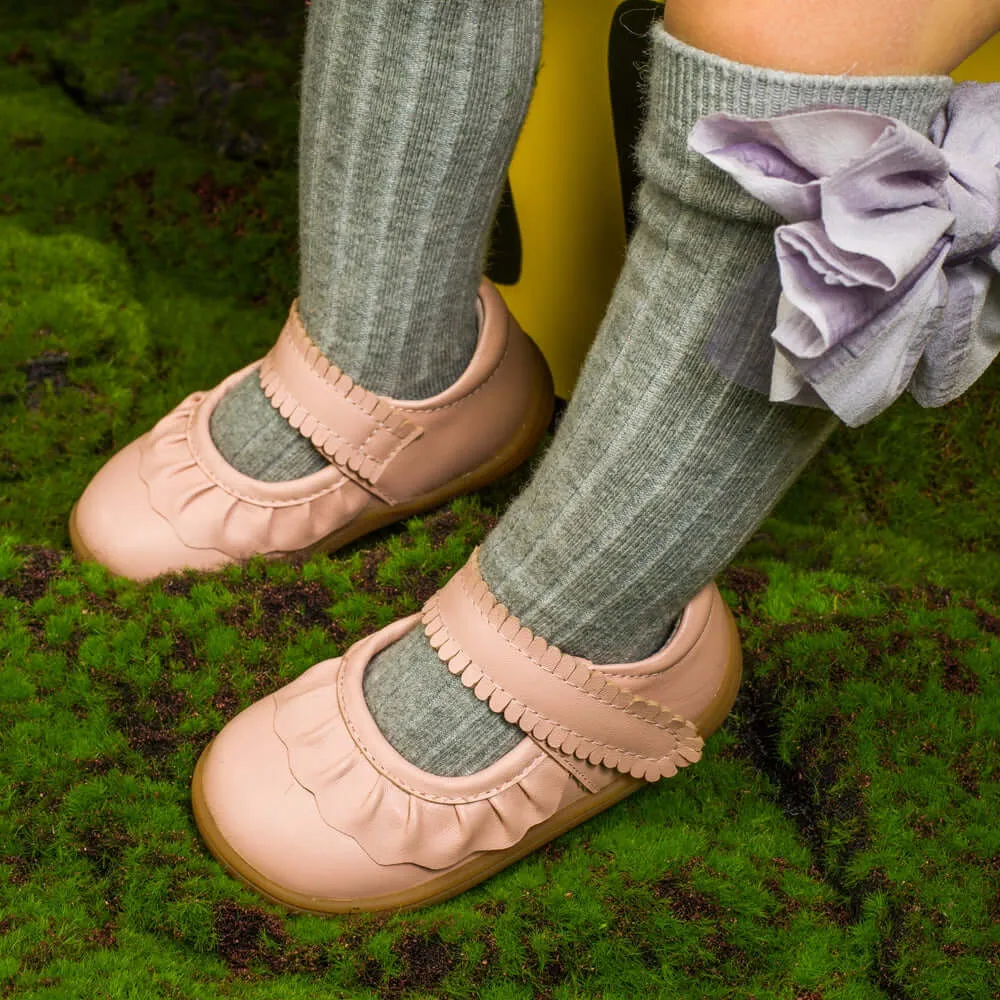 Spring Floral Comfortable Pre-walker Mary Jane Shoes