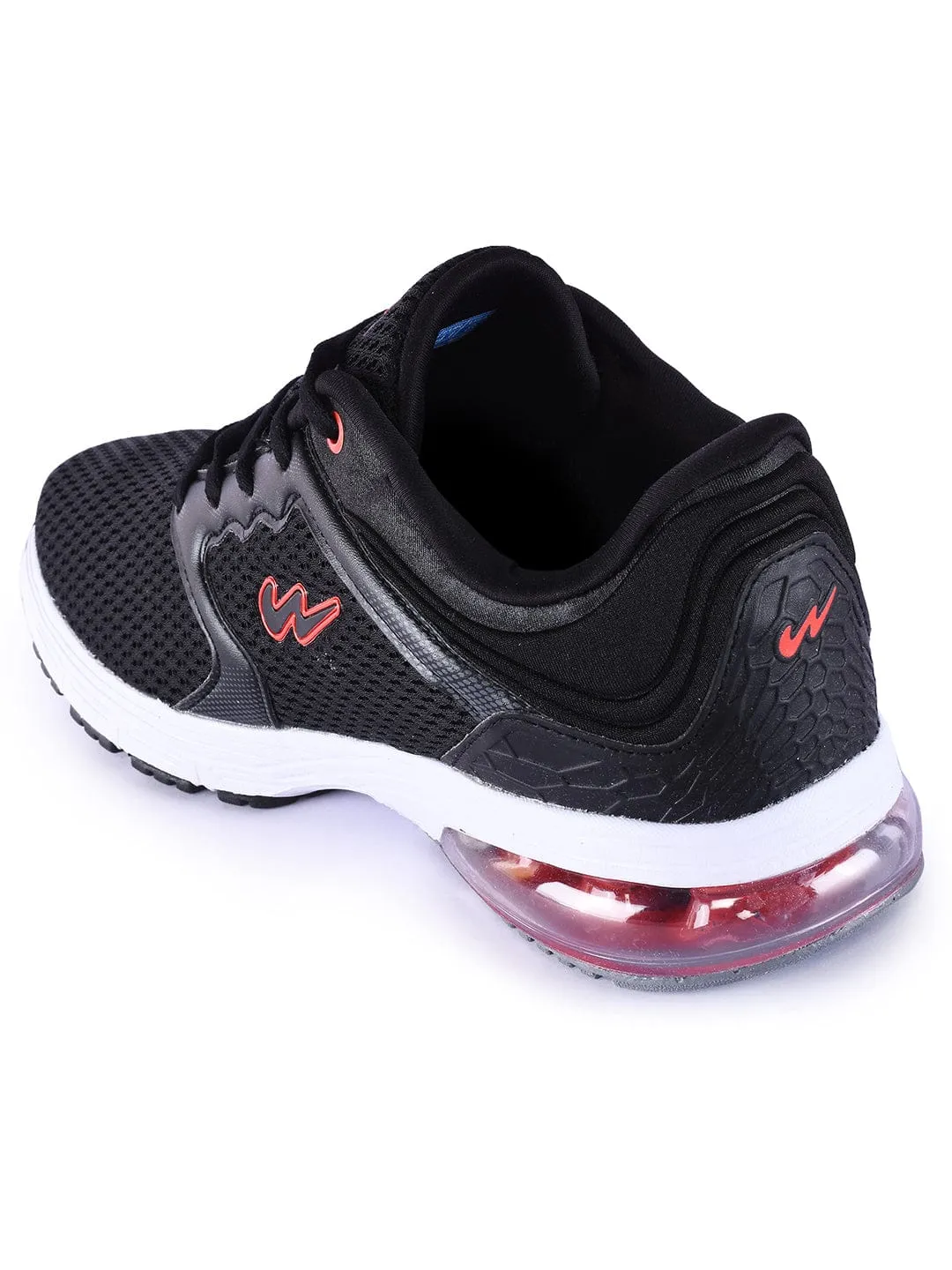 STREME Black Men's Sports Shoes
