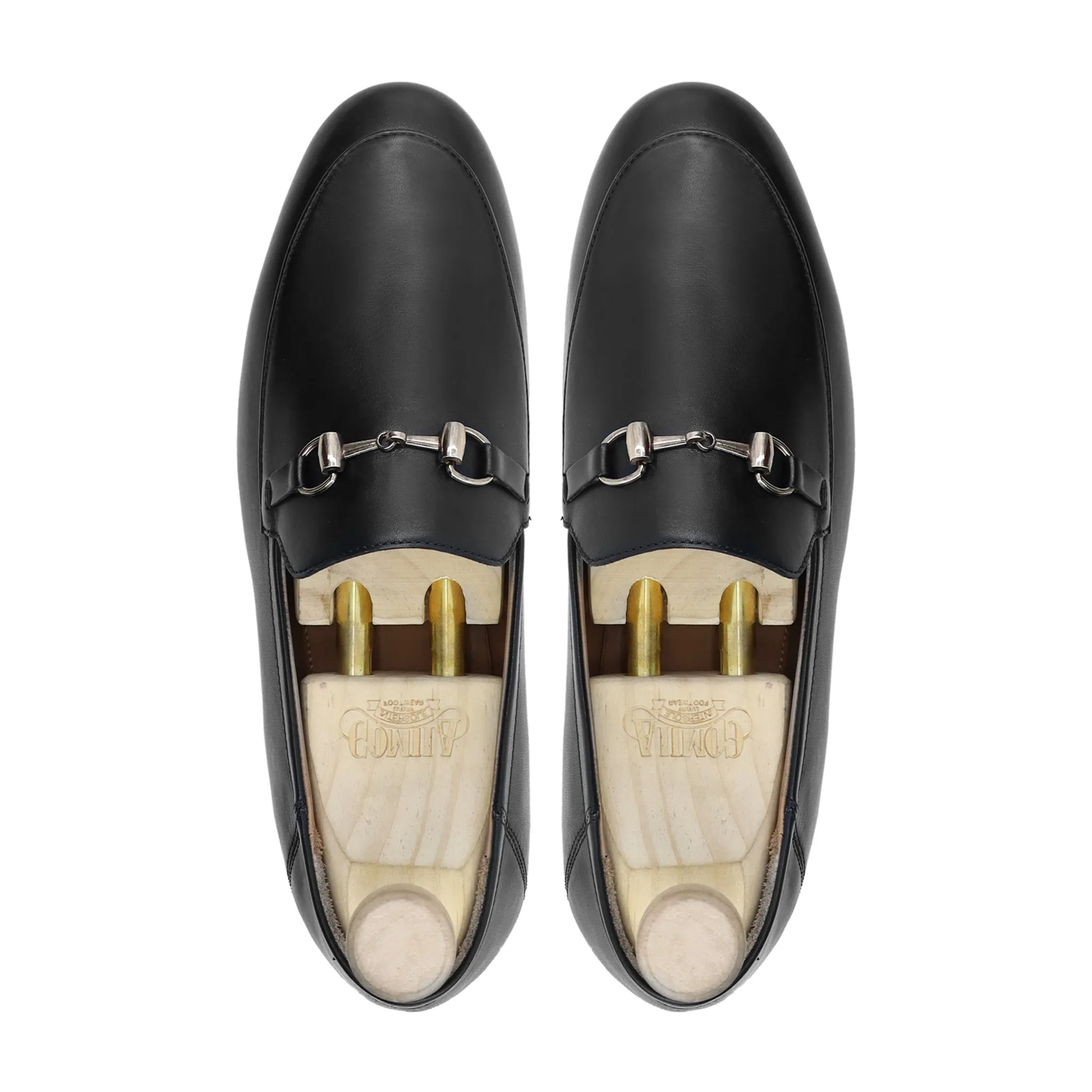 Torrance - Men's Black Calf Leather Loafer