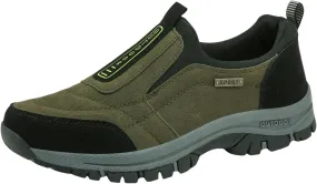 Waterproof Shoes for Men Breathable Trekking Trails Shoes Non-Slip Hiking Shoes Lightweight Casual Walking Shoes